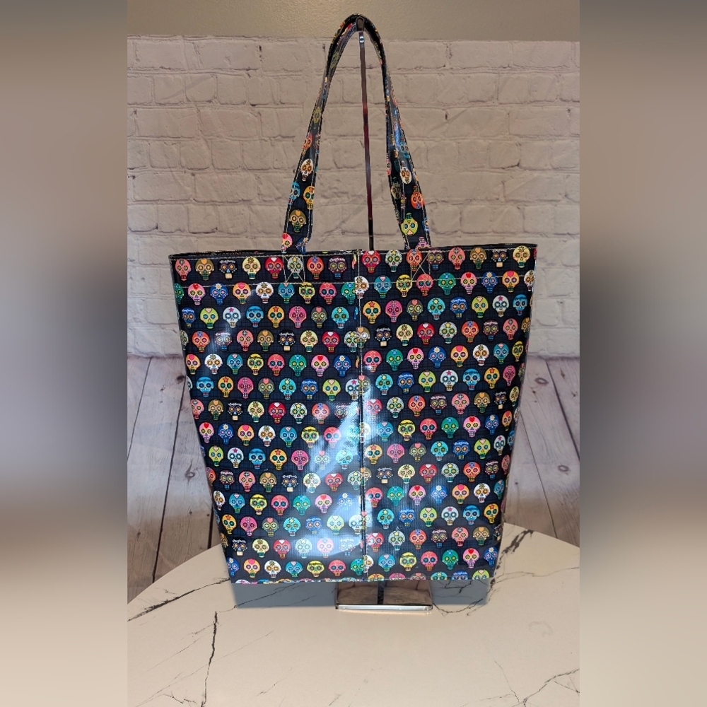 Consuela Wristlet Wallet And Tote Sugar Skull Pattern Set - Picture 15 of 16